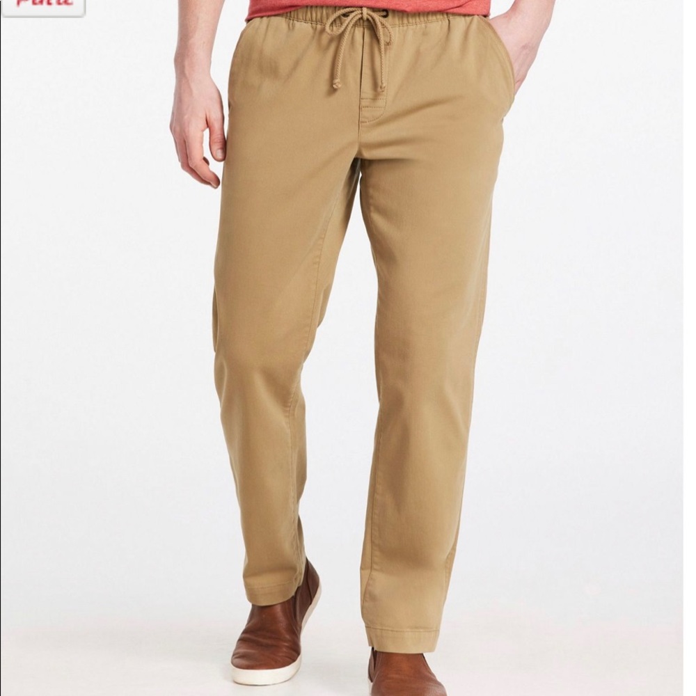 EUC. LL Bean Mens Comfort Stretch Dock Pants